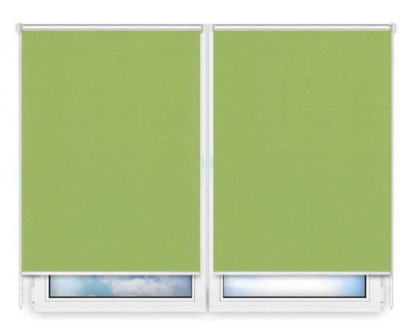 Рулонные шторы Мини Карина-светло-зеленый цена. Купить в «Мастерская Жалюзи»